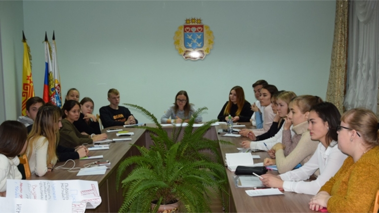 Состоялось заседание Молодёжного правительства при администрации Московского района г. Чебоксары