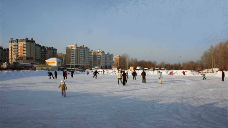 Катание на коньках – прекрасный вид активного зимнего отдыха