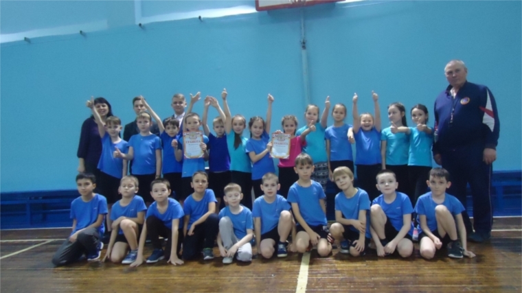 Веселые старты среди детских команд Московского района г. Чебоксары