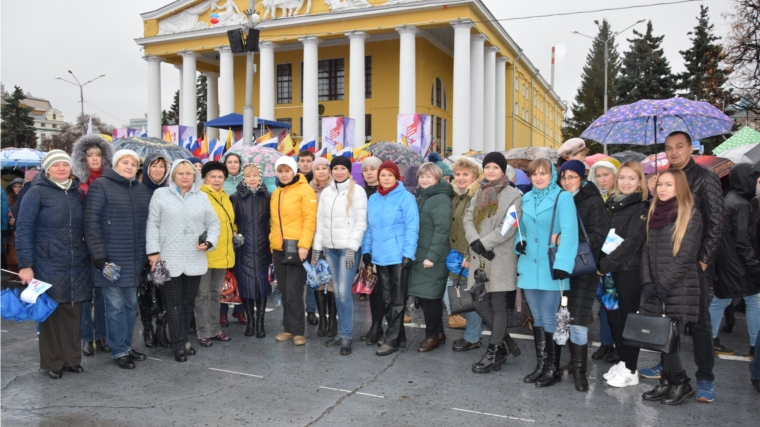 Делегация Московского района г. Чебоксары приняла участие в мероприятиях в честь Дня народного единства