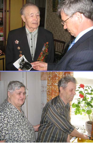 08:33 Заместитель главы администрации Московского района Юрий Офицеров посетил на дому инвалидов Великой Отечественной войны