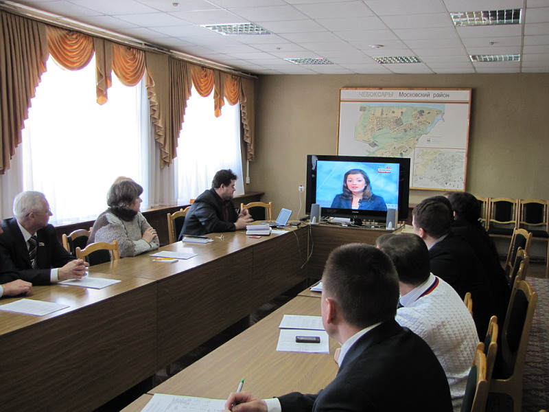 В Московском районе г. Чебоксары состоялась встреча депутатов ЧГСД с руководством администрации района