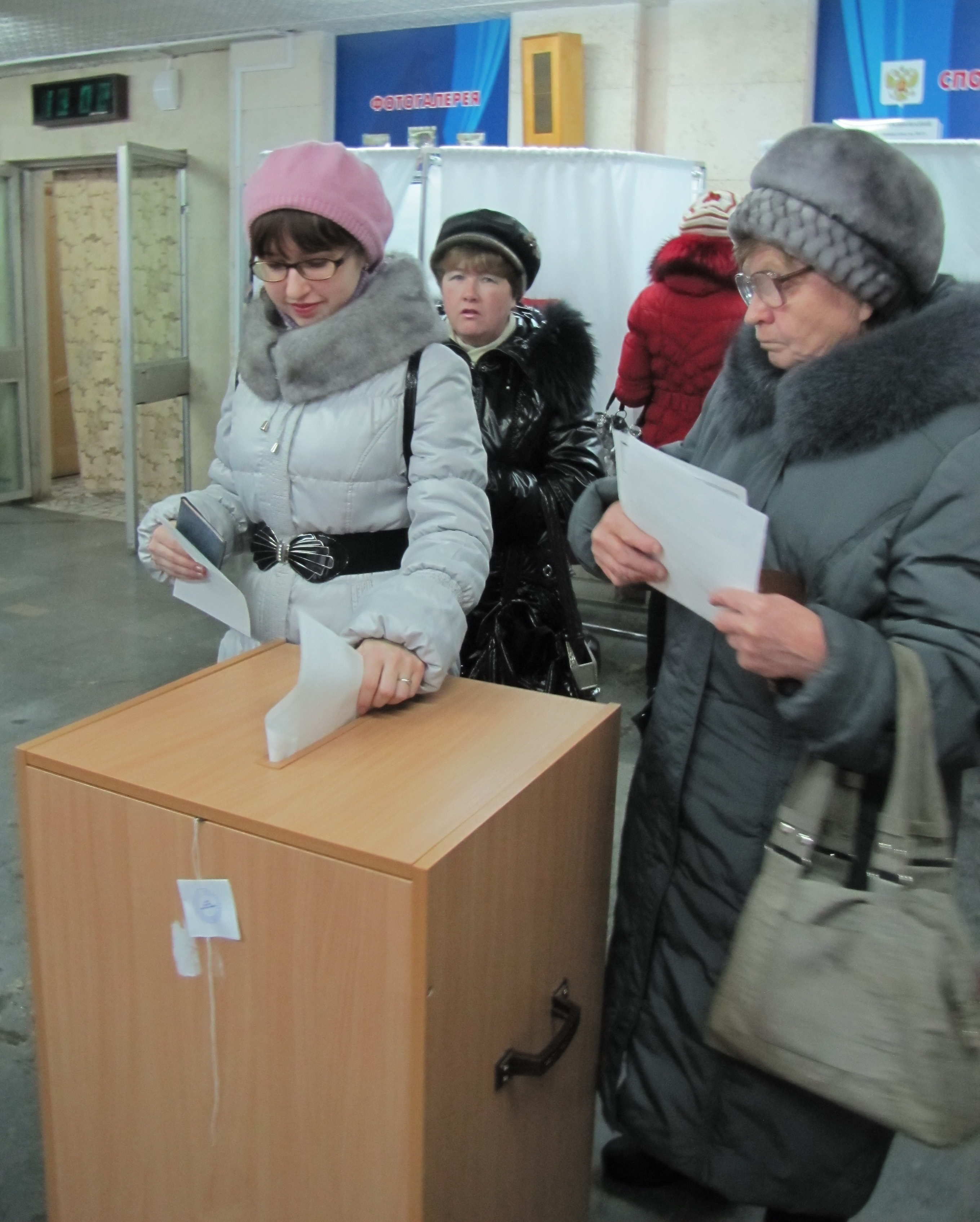 15:36 Московский район г. Чебоксары: самое массовое голосование на избирательном участке № 805