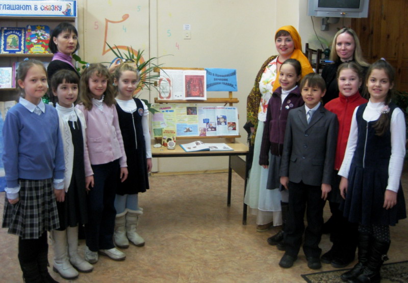Святочные дни проходят в детских библиотеках города Чебоксары