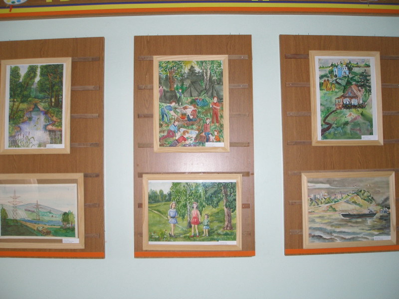 В Городской детской больнице №3 открылась выставка работ учащихся Чебоксарской детской художественной школы искусств