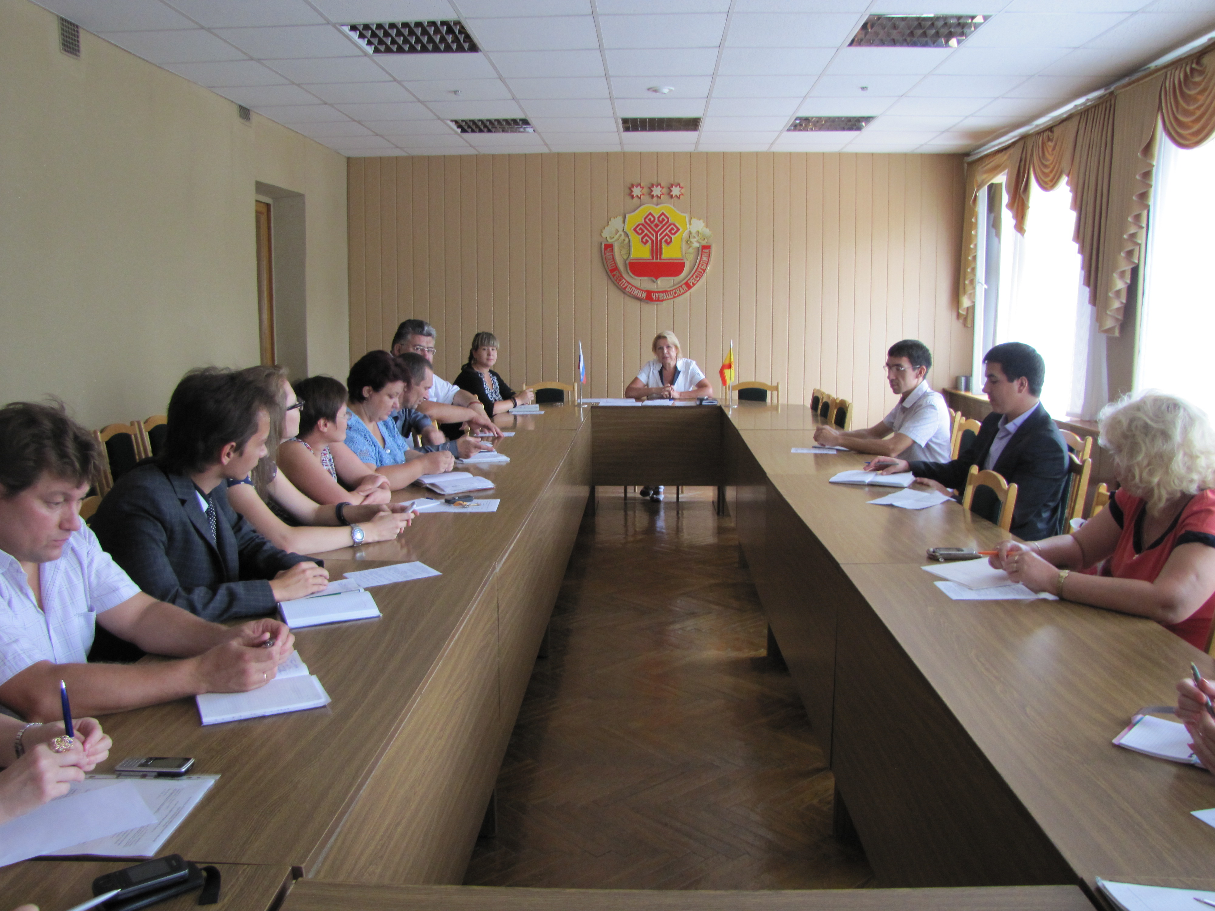 В администрации Московского района г. Чебоксары состоялось заседание организационного комитета по празднованию Дня города