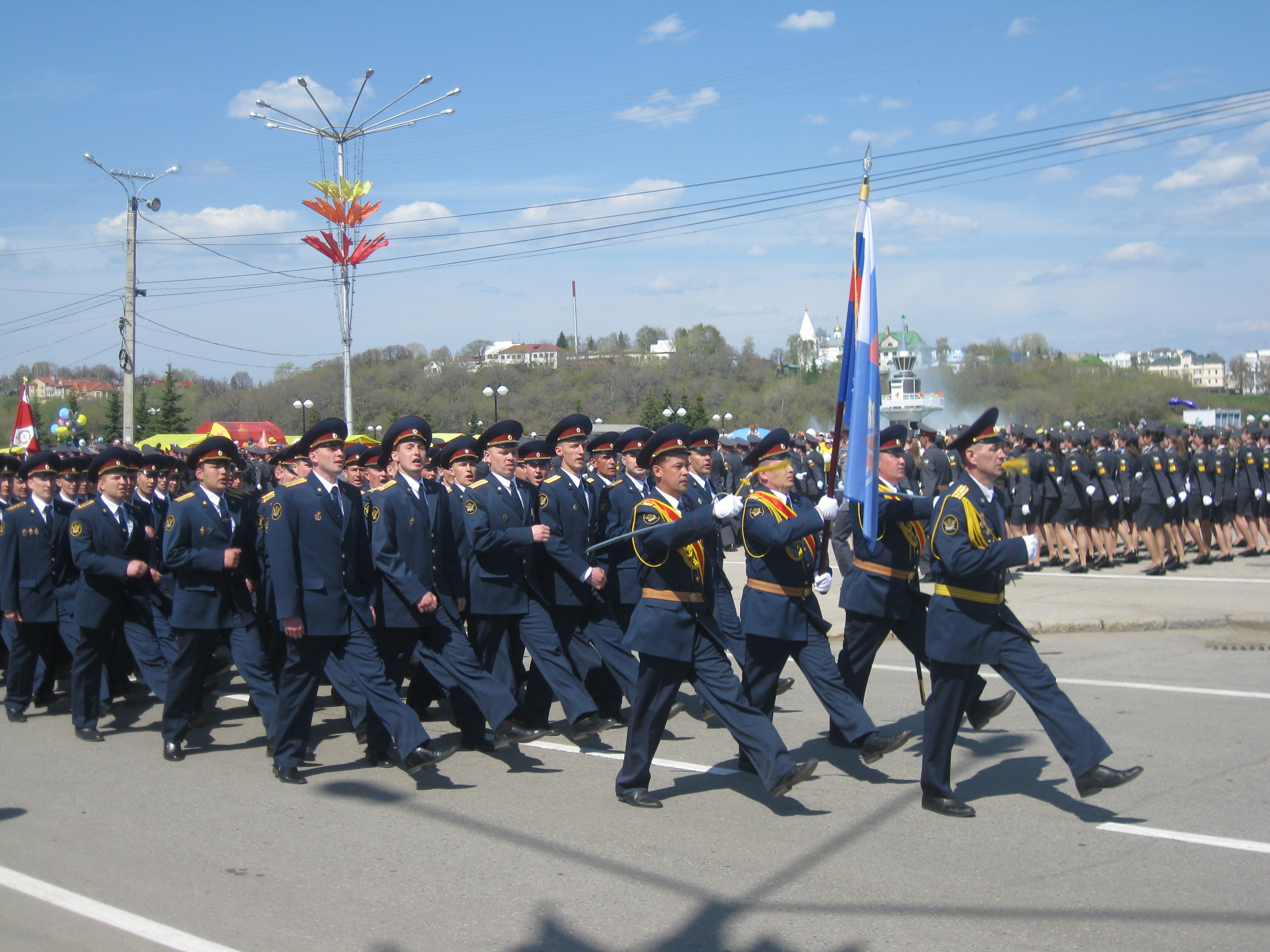 08:42 По доброй традиции в День Победы состоится парад сводного полка чебоксарского гарнизона