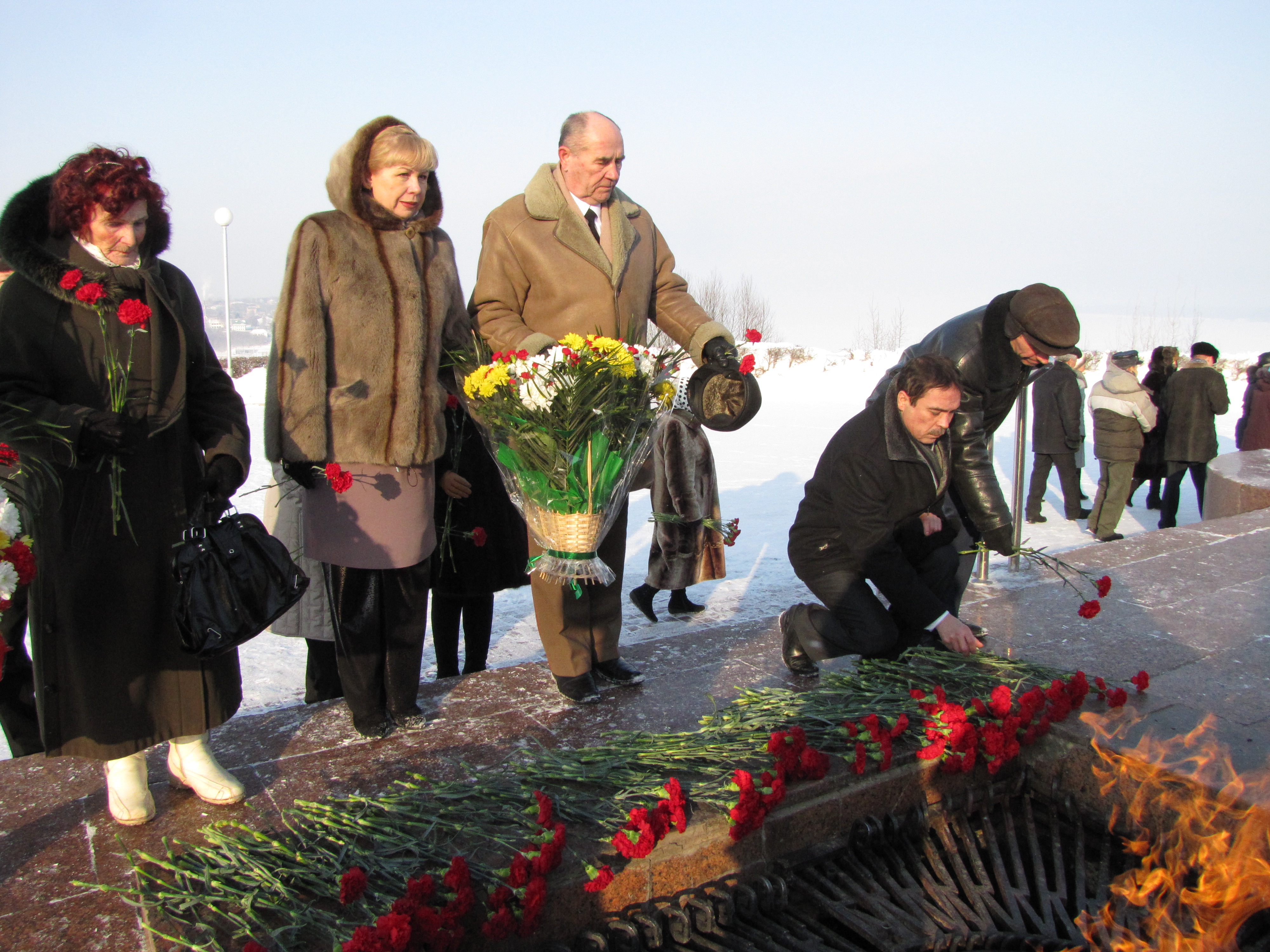 Делегация Московского района г. Чебоксары приняла участие в возложении цветов в Мемориальном комплексе «Победа»  